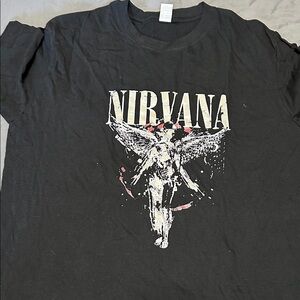 NIRVANA In Utero Angel Graphic Tee